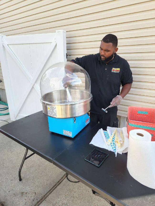 Rolling Video Games Long Island Cotton Candy machine rental