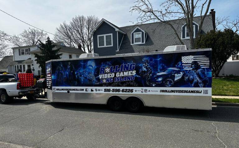 Rolling Video Games Long Island Game Truck, kids birthday parties, video game party, birthday party ideas, game truck