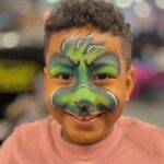 Face Painting Add-On – Safe, Fun & Colorful for Every Party! 3 Rolling Video Games Long Island face painting, Grinch
