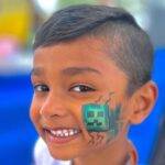 Face Painting Add-On – Safe, Fun & Colorful for Every Party! 16 Rolling Video Games Long Island face painting, Minecraft