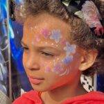 Face Painting Add-On – Safe, Fun & Colorful for Every Party! 26 Rolling Video Games Long Island face painting floral arrangement design at school party