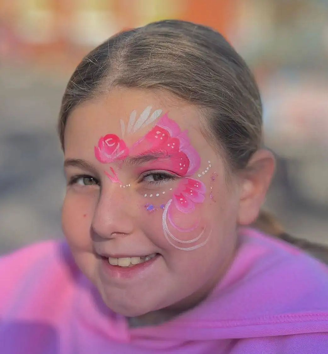 Face Painting Add-On β Safe, Fun & Colorful for Every Party! 23 RVGLi face painting wings 3